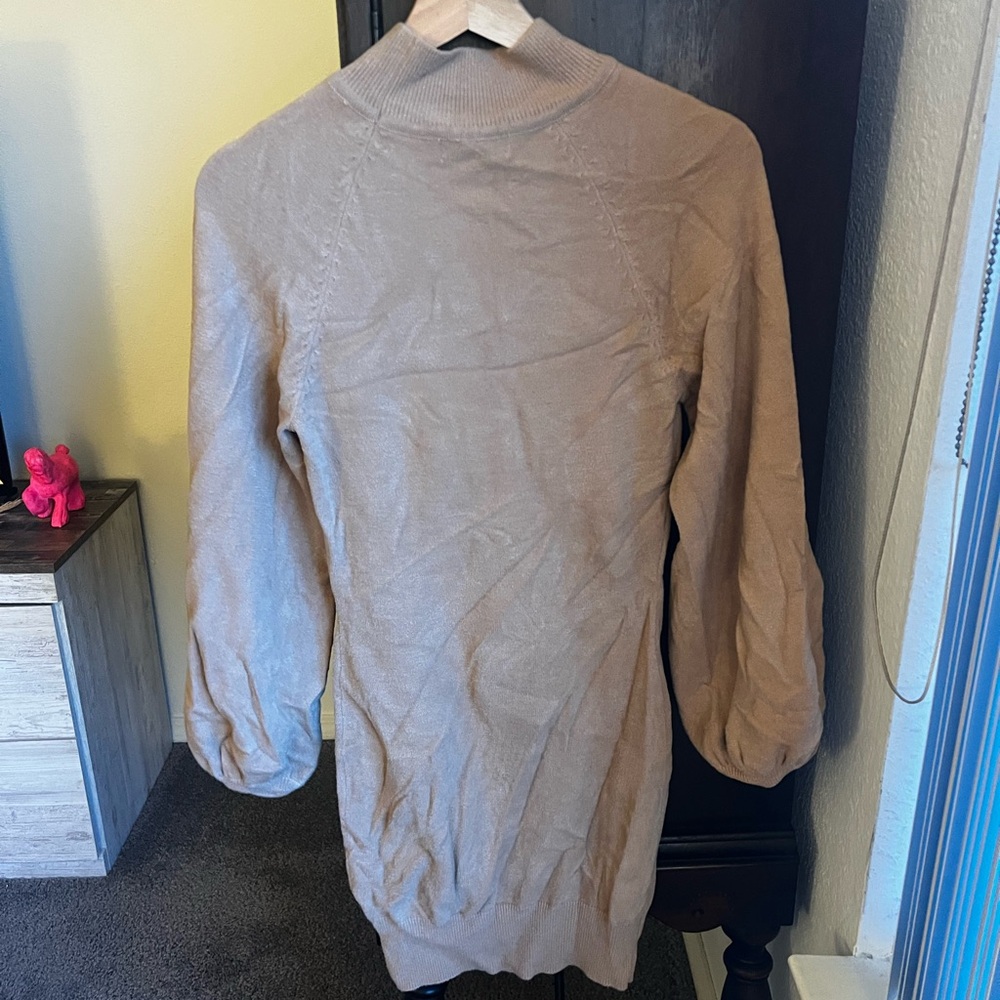 Light brown dress
